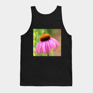 unique pink sunhat - flower, flowers, petals Tank Top